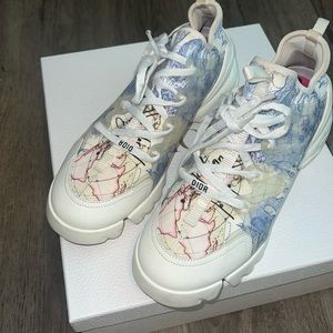 Christian Dior Technical Fabric Dior Around the World Print Womens D-Connect